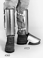 Aluminum Alloy Shin-Instep Guard - Footwear